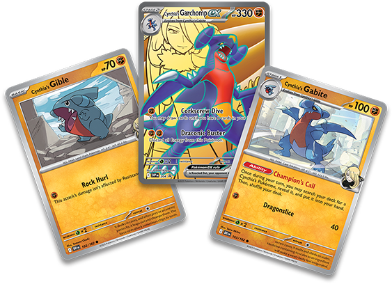 Pokemon Garchomp Ex de Cynthia Coleccion Premium (Ingles/Español)