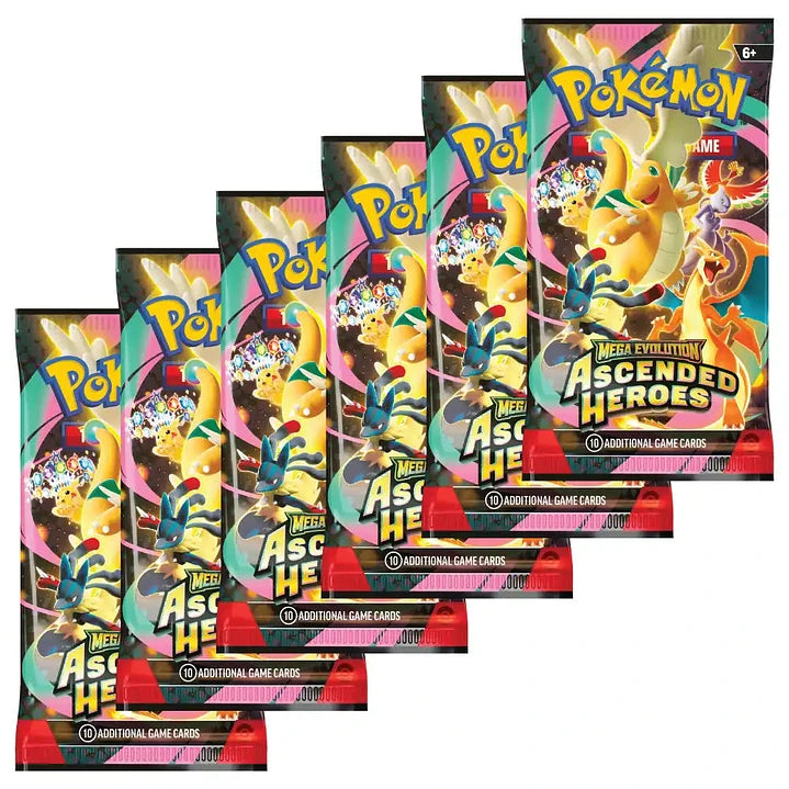 Pokemon Ascended Heroes Booster Bundle (Ingles / Español)
