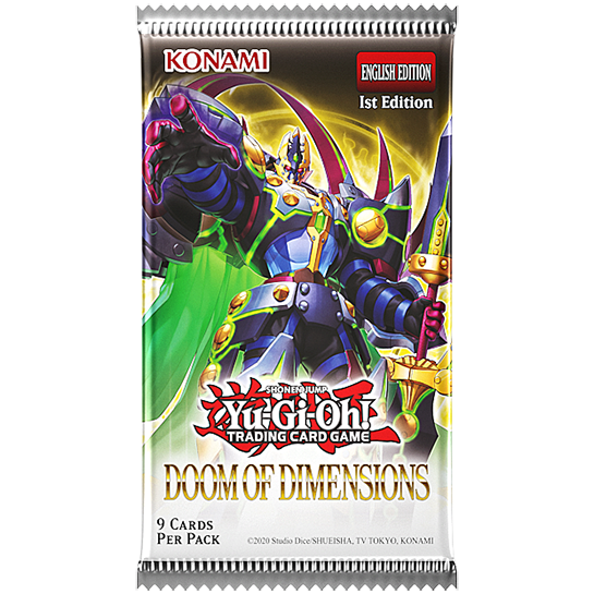 Yu-Gi-Oh! Doom of Dimensions - Booster Box (Ingles / Español)