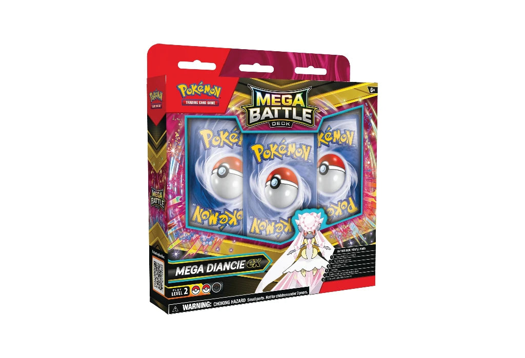 Pokemon Deluxe Battle Deck Mega Gengar / Mega Diancie (Ingles / Español)