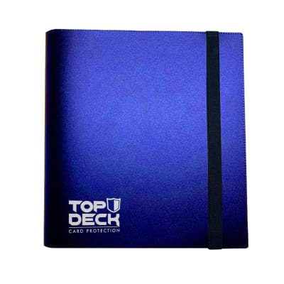 Carpeta Top Deck 480 12 bolsillos- Plastica Azul