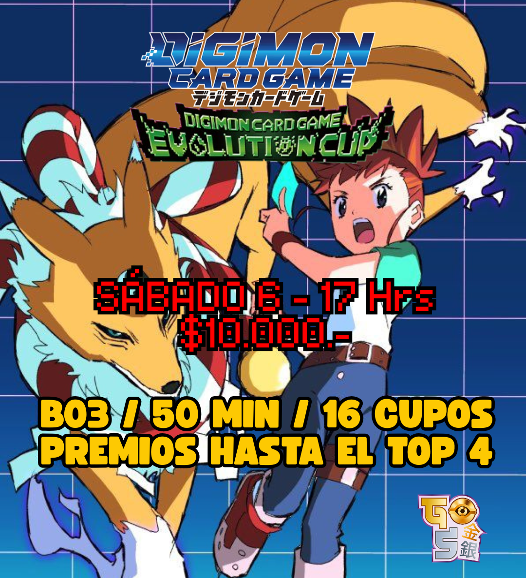 Digimon Evolution Cup: Sábado 6 de Junio