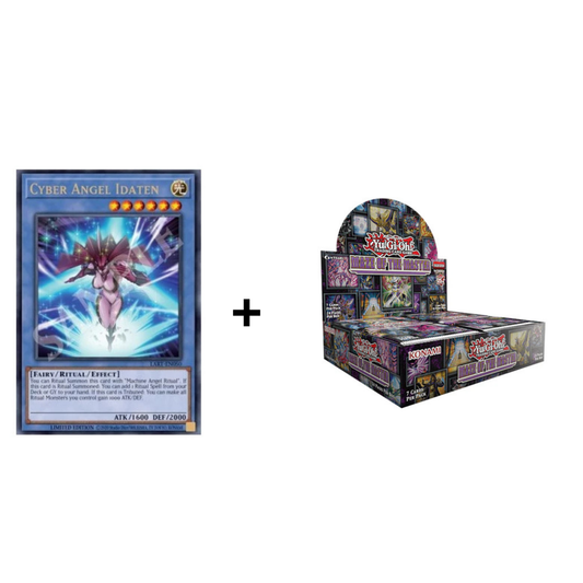 Lost Art Ciber Ángel Idaten + Yugioh! Laberinto del maestro - Booster Box Español