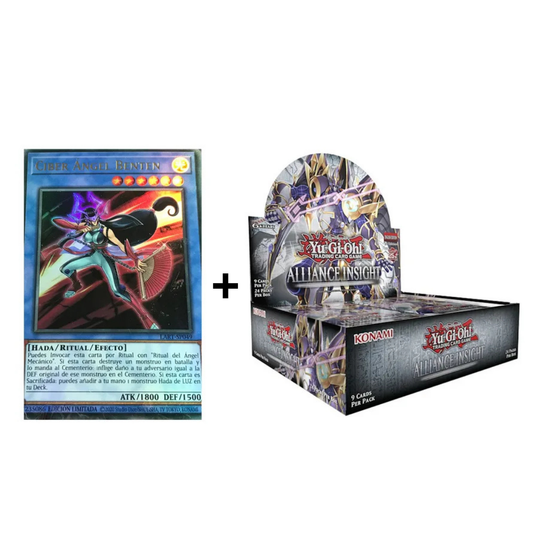 Lost Art Ciber Angel Benten + Yugioh! Intuición de Alianza - Booster Box Español