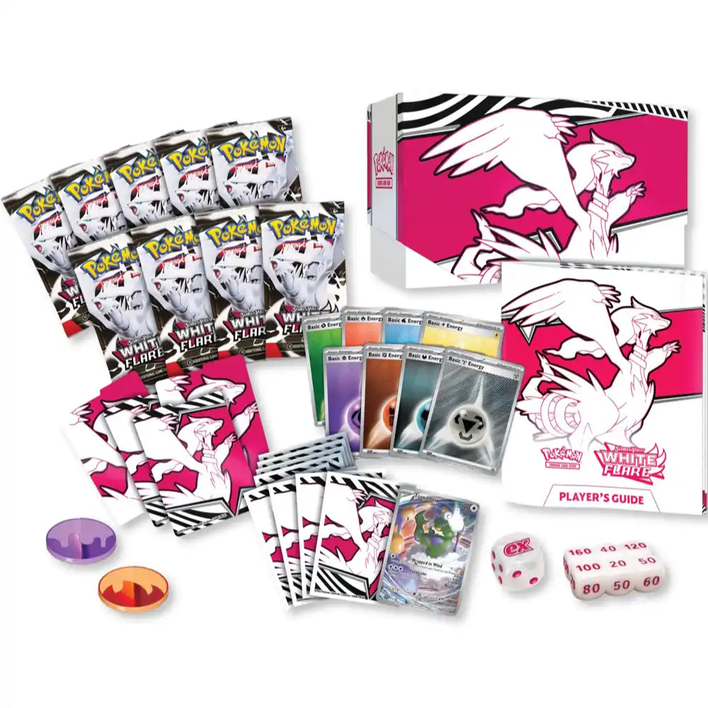 Pokemon TCG: Black Bolt & White Flare - Elite Trainer Box (Español/Ingles)