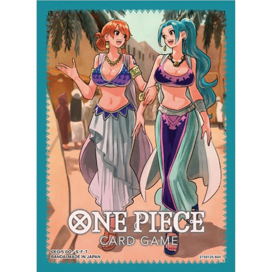One Piece Protectores Official Sleeves Nami & Vivi