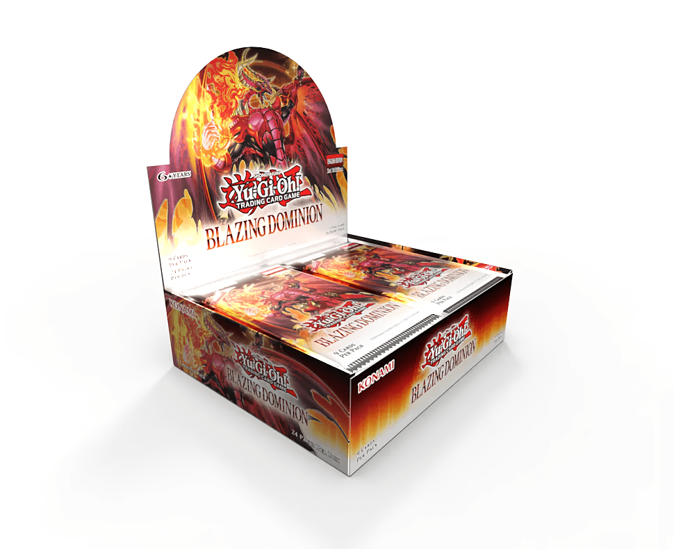 Yu-Gi-Oh! Blazing Dominion - Booster Box (Ingles / Español)