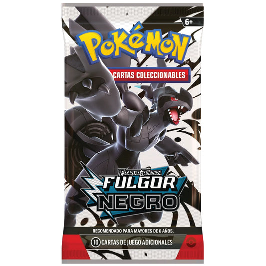 Pokemon Fulgor Negro Sobre - Español