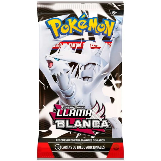 Pokemon Llama Blanca Sobre - Español