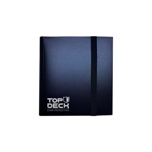 Carpeta Top Deck 160 4 bolsillos- Plastica Negro