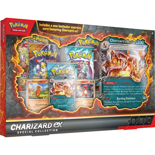 Pokemon Charizard Ex Special Collection (Ingles / Español)