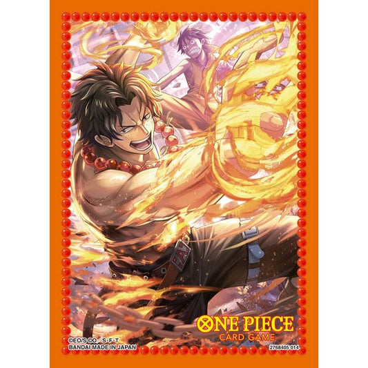 One Piece Protectores Official Sleeves - Portgas. D. Ace
