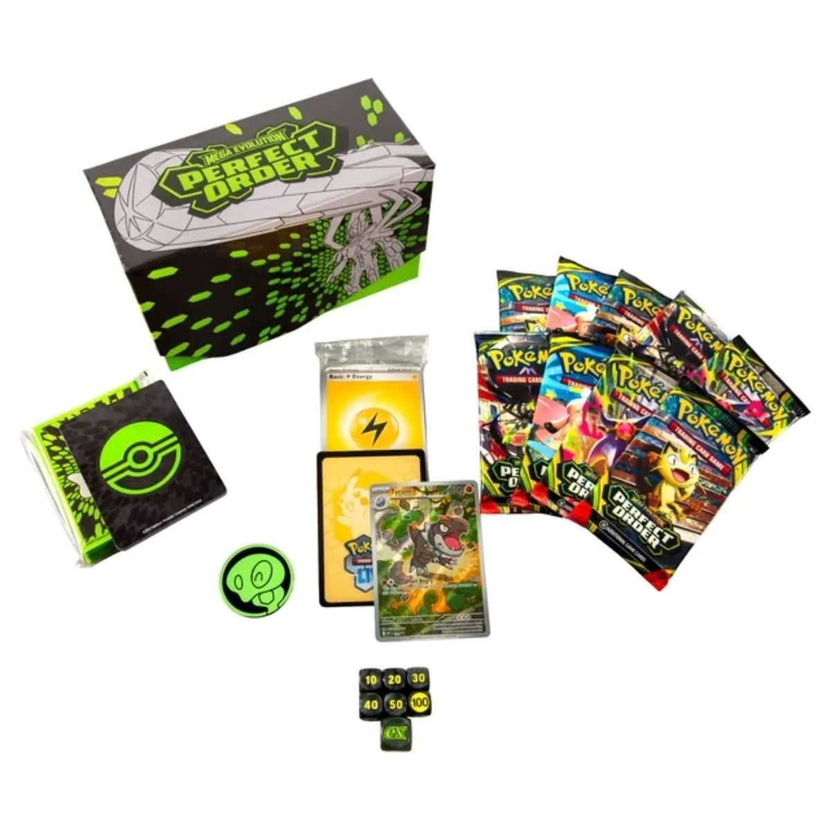Pokémon Perfect Order - Elite Trainer Box (Español e ingles