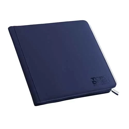 Carpeta Top Deck 480 12 bolsillos- Ecocuero Azul