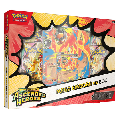 Pokemon Ascended Heroes Mega Ex Box - Español / Ingles