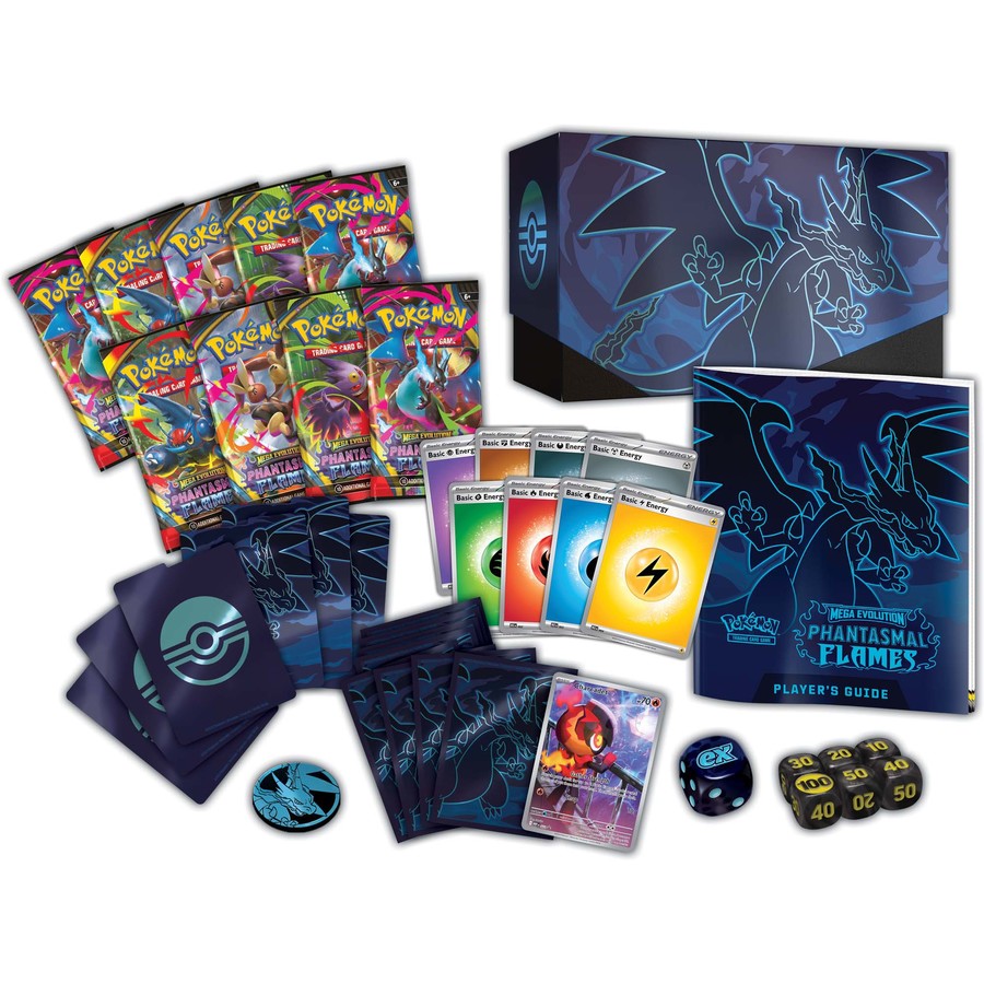 [Preventa] Pokemon Mega Evolutions: Phantasmal Flames - Elite Trainer Box (Ingles/Español)