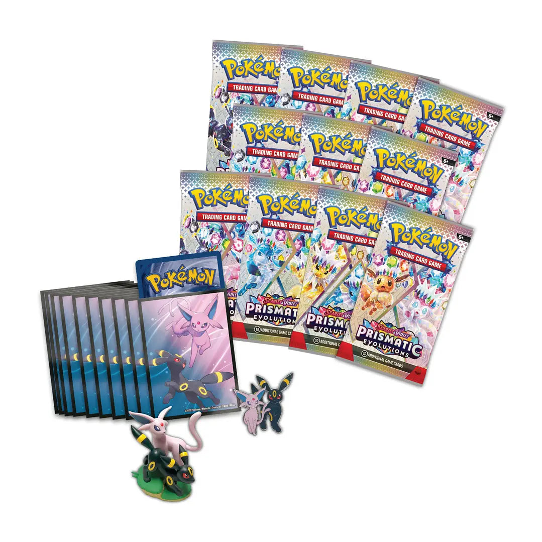 Pokemon Prismatic Evolution:  Premium Figure Collection - (Ingles / Español)