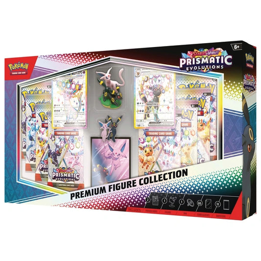 [Preventa] Pokemon Prismatic Evolution:  Premium Figure Collection - (Ingles / Español)