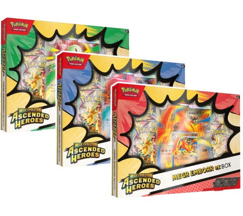 Pokemon Ascended Heroes Mega Ex Box - Español / Ingles