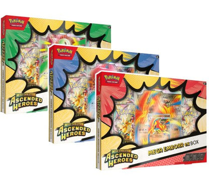 Pokemon Ascended Heroes Mega Ex Box - Español / Ingles