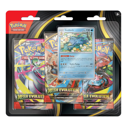 [Preventa] Pokemon: Mega Evolution 3-Pack Blister - (Ingles/Español)