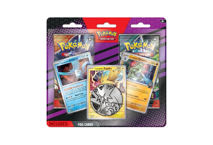 Pokemon Enhanced 2-Pack Blister Oct 2025 Zapdos (Twilight Masquerade - Surging Spark) - Ingles
