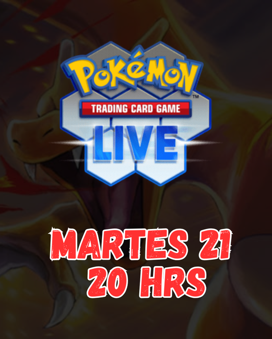 Torneo Pokemon Live: Martes 21 Julio - 20 Hrs.