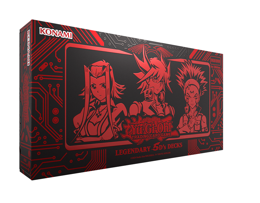 [Preventa] Yu-Gi-Oh! Legendary 5D’s Decks (Ingles / Español)