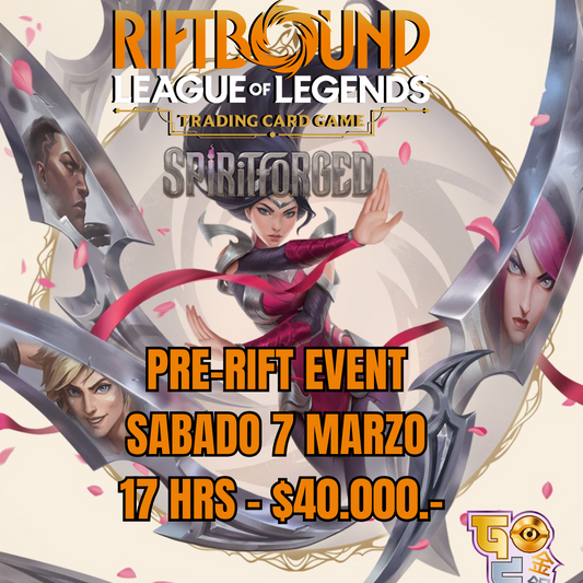 Prelanzamiento Riftbound Spiritforged - Sabado 7 de Marzo 17 Hrs