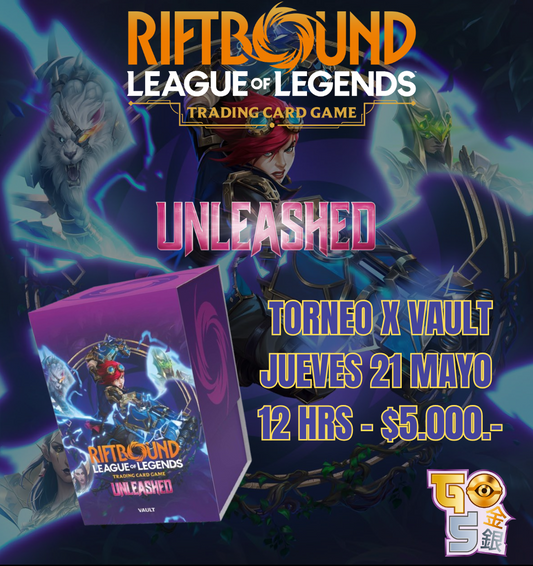 Riftbound Torneo x Vault - Jueves 21 de Mayo 12 hrs
