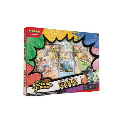 Pokemon Ascended Heroes First Partners Deluxe Pin Collection - Español