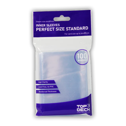 Protectores Interiores | TOPDECK Standard 64x89mm