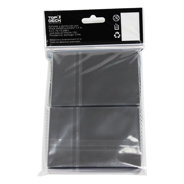 Protectores Premium | TOPDECK Small 62x89mm color Azul