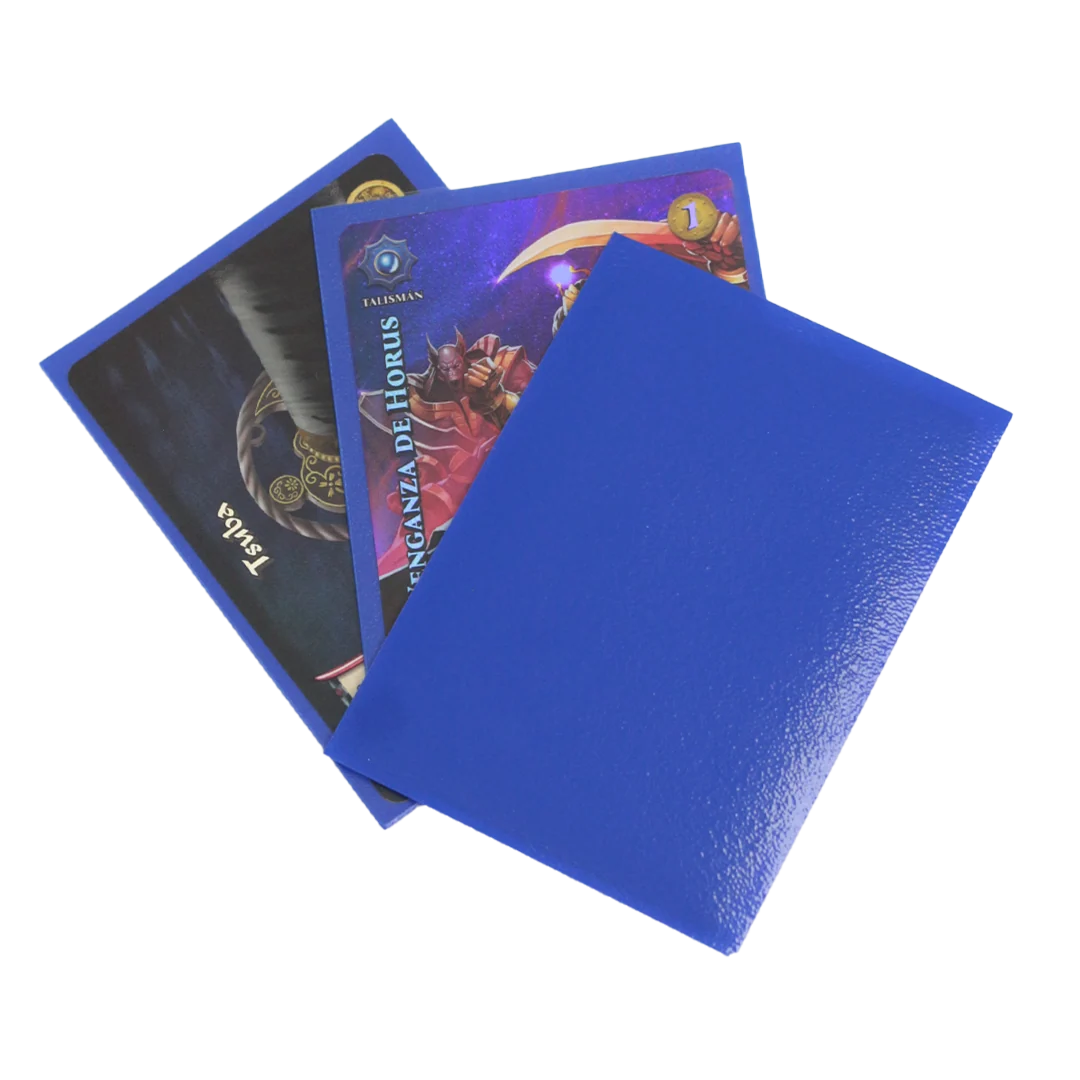 Protectores TOP DECK Standard 64x89mm color Azul