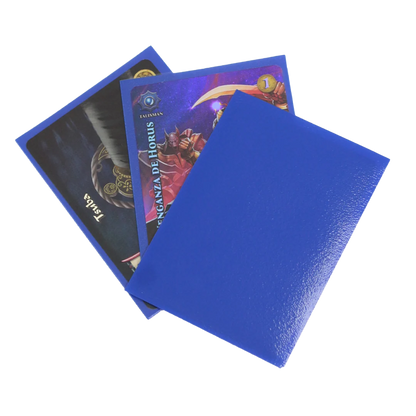 Protectores TOP DECK Standard 64x89mm color Azul