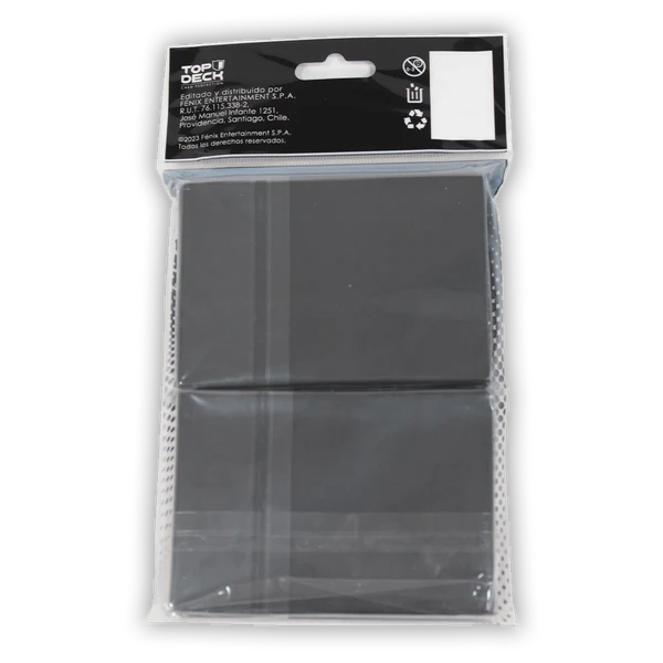 Protectores Premium | TOPDECK Small 62x89mm color Negro