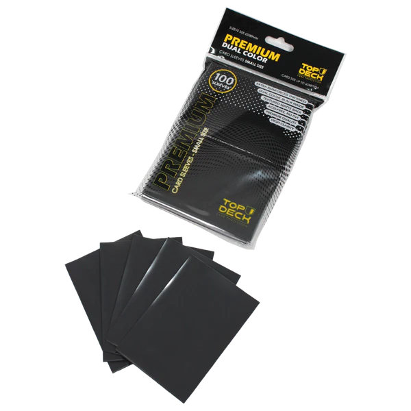 Protectores Premium | TOPDECK Small 62x89mm color Negro