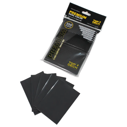 Protectores Premium | TOPDECK Small 62x89mm color Negro