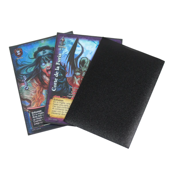 Protectores Premium | TOPDECK Small 62x89mm color Negro