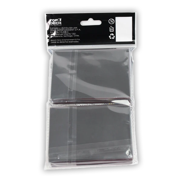 Protectores Premium | TOPDECK Small 62x89mm color Rojo