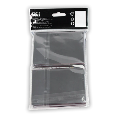 Protectores Premium | TOPDECK Small 62x89mm color Rojo