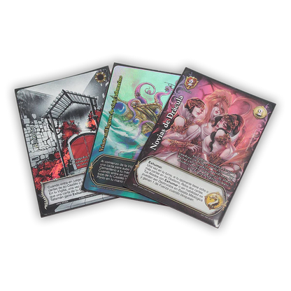 Protectores Premium | TOPDECK Small 62x89mm color Rojo