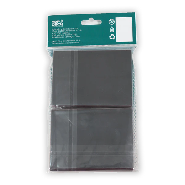 Protectores Premium | TOP DECK Standard 66x91mm color Rojo