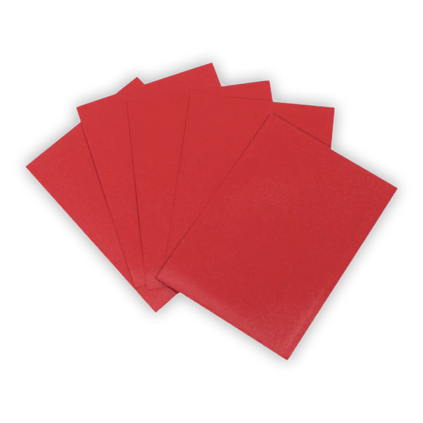 Protectores Premium | TOP DECK Standard 66x91mm color Rojo