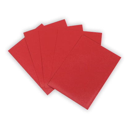 Protectores Premium | TOP DECK Standard 66x91mm color Rojo