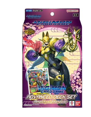 [Preventa] Digimon Amethyst Mandala Advanced Deck [ST-22]