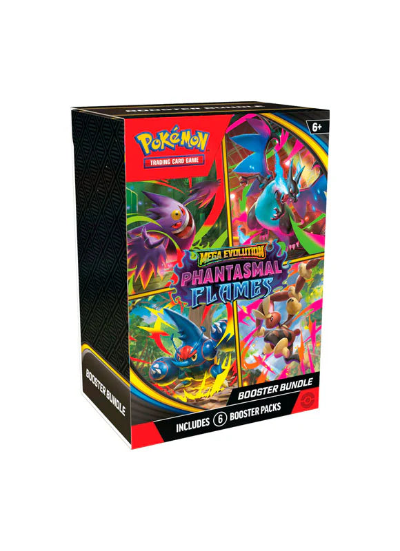 [Preventa] Pokemon Mega Evolutions: Phantasmal Flames - Booster Bundle (Ingles/Español)