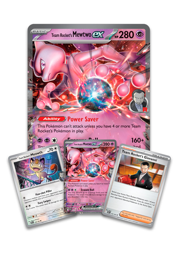 Pokemon Mewtwo ex del Equipo Rocket - Español