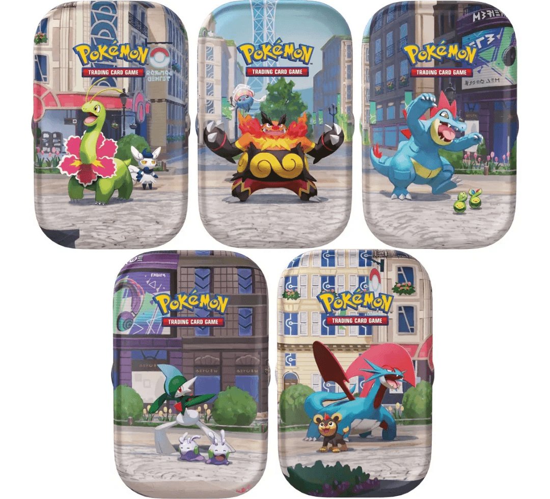 [Preventa] Pokemon  Luminose City Mini Tin  (Ingles / Español)