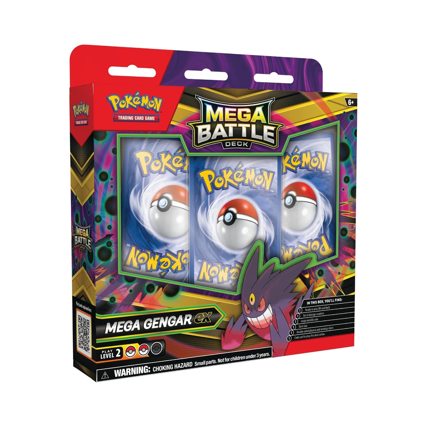 Pokemon Deluxe Battle Deck Mega Gengar / Mega Diancie (Ingles / Español)